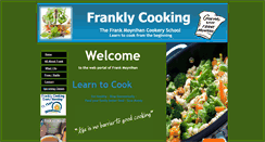 Desktop Screenshot of franklycooking.com